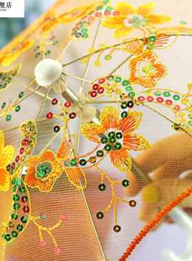 迷你儿童玩具小雨伞装饰道具影楼拍照古风公主伞幼儿园女童舞蹈伞