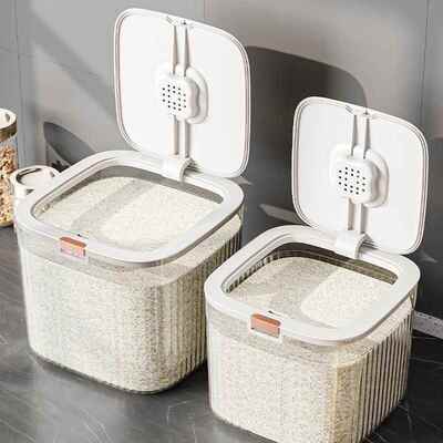 米纳桶防家虫防潮密封用粮桶装缸食品级大米收盒面粉JFR储存米罐