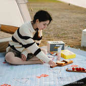 Luingbox露营盒子野餐垫防潮布户外便携防水加厚野炊沙滩郊游地垫