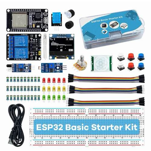 创客套装ESP32模块套件StarterKitforESP32ESP-32SWIFI模块