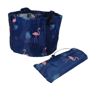 旅行洗衣袋泡脚袋便携户外水盆旅游出差洗脸洗脚盆保温加厚泡脚桶