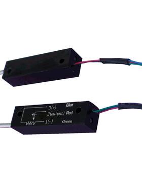 米朗KS8精密微型自覆位式小体积直线位移传感器S8FLP10A-5k电阻尺