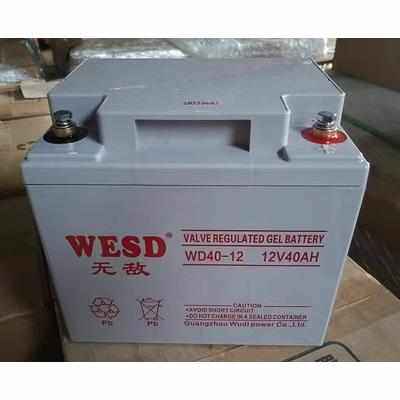 WESD无敌蓄电池WD24-12机房12V24AH7/17/38/40AH65/100/120/150AH