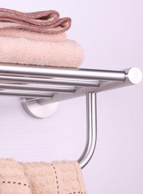 30不锈钢挂件毛巾架供镜光拉61215A丝酒工4程直毛巾店架