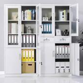 文件柜铁皮办柜子办公档室案柜资料柜凭证小WJG W041柜公子锁带抽