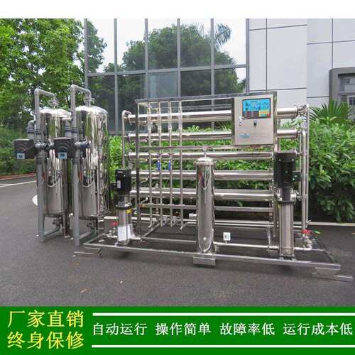 反渗透ro纯水系统_XLJ-2S-RO2000二级反渗透超纯水设备_纯化水机