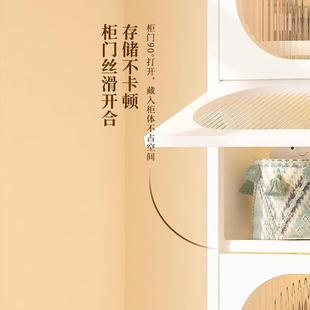 钢制翻盖书297柜储物柜多层带门防尘收纳示落柜客厅卧室地柜置展