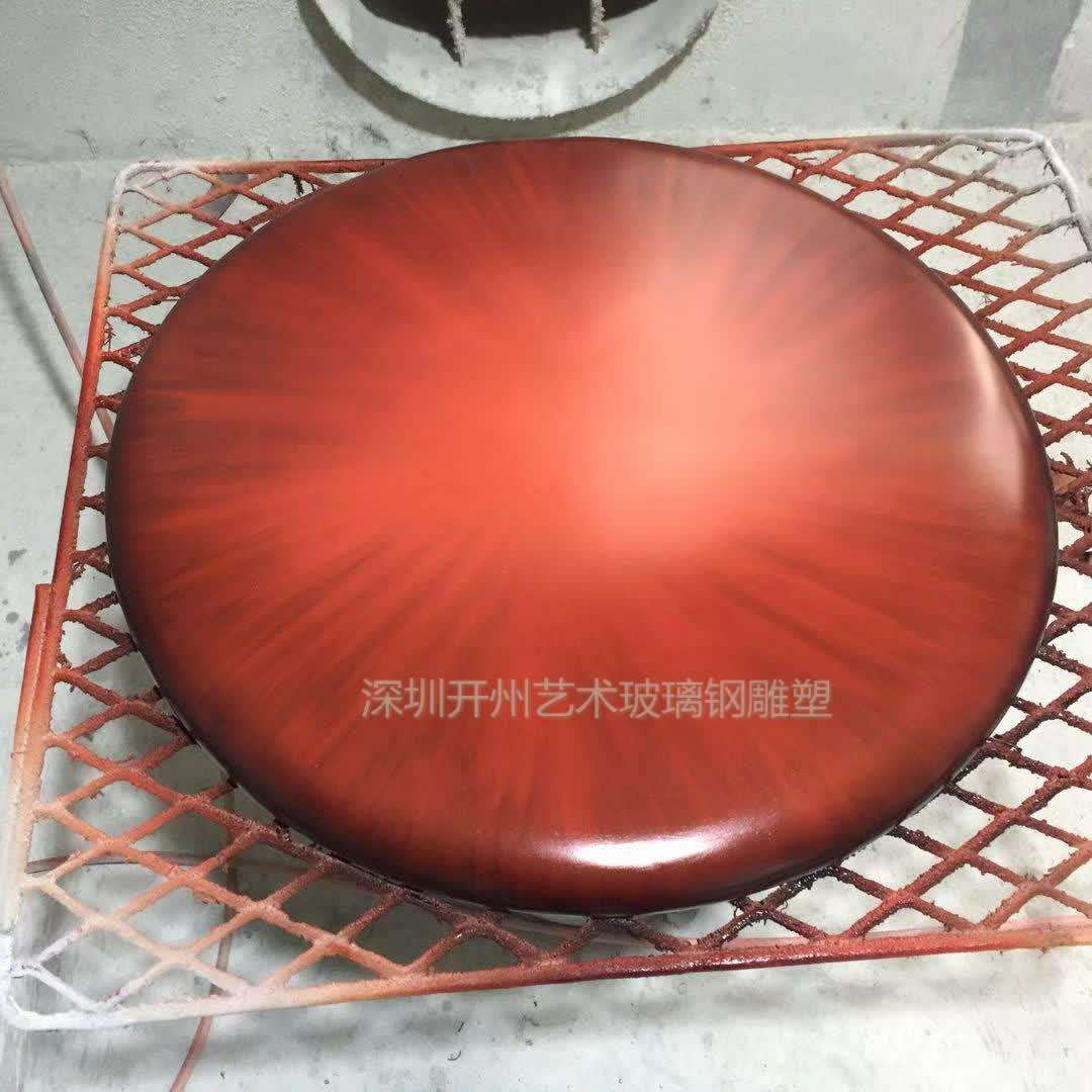 简约现代圆盘壁挂售楼处酒店大厅墙面装饰轻奢艺术品玄关圆形挂画
