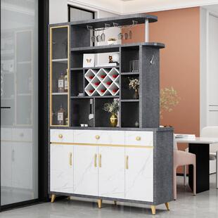 简约现代玄关柜客厅隔断柜酒柜小户型入户间厅柜靠墙双面鞋柜一体