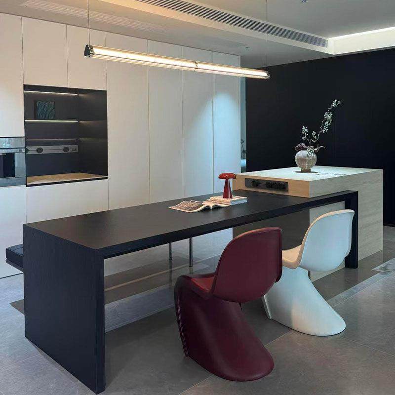 极简风 大气上档次 岩板岛台餐桌一体吧台导台西厨岛台高端定制,住宅家具,岛台餐桌,淘宝优惠券,粉丝福利购,淘宝优惠卷