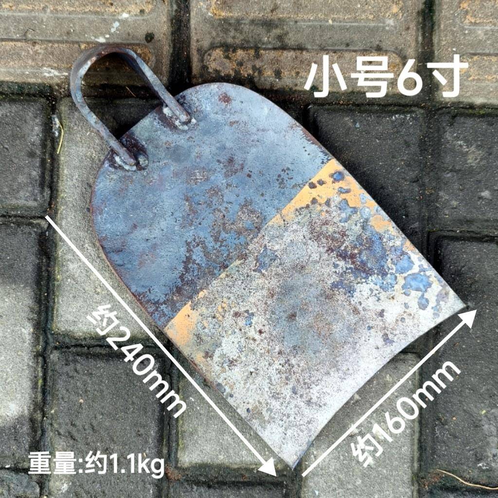 温州纯手工锻打锄头农用工具板锄加厚种菜挖土开 荒挖笋农具锄草