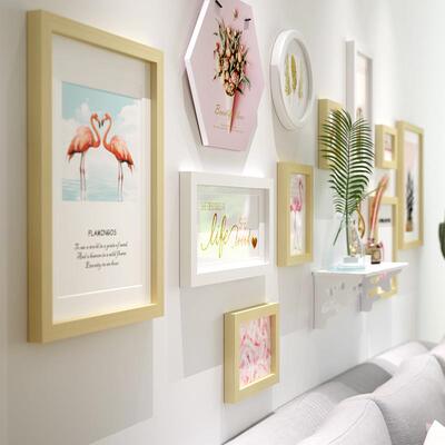 包9812科可萨夫片/简约邮/实木相框创意照墙/相框墙