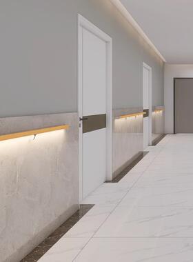 现代简L133ED楼约梯扶手灯走廊过腰线家灯长条墙壁灯用道人体感应