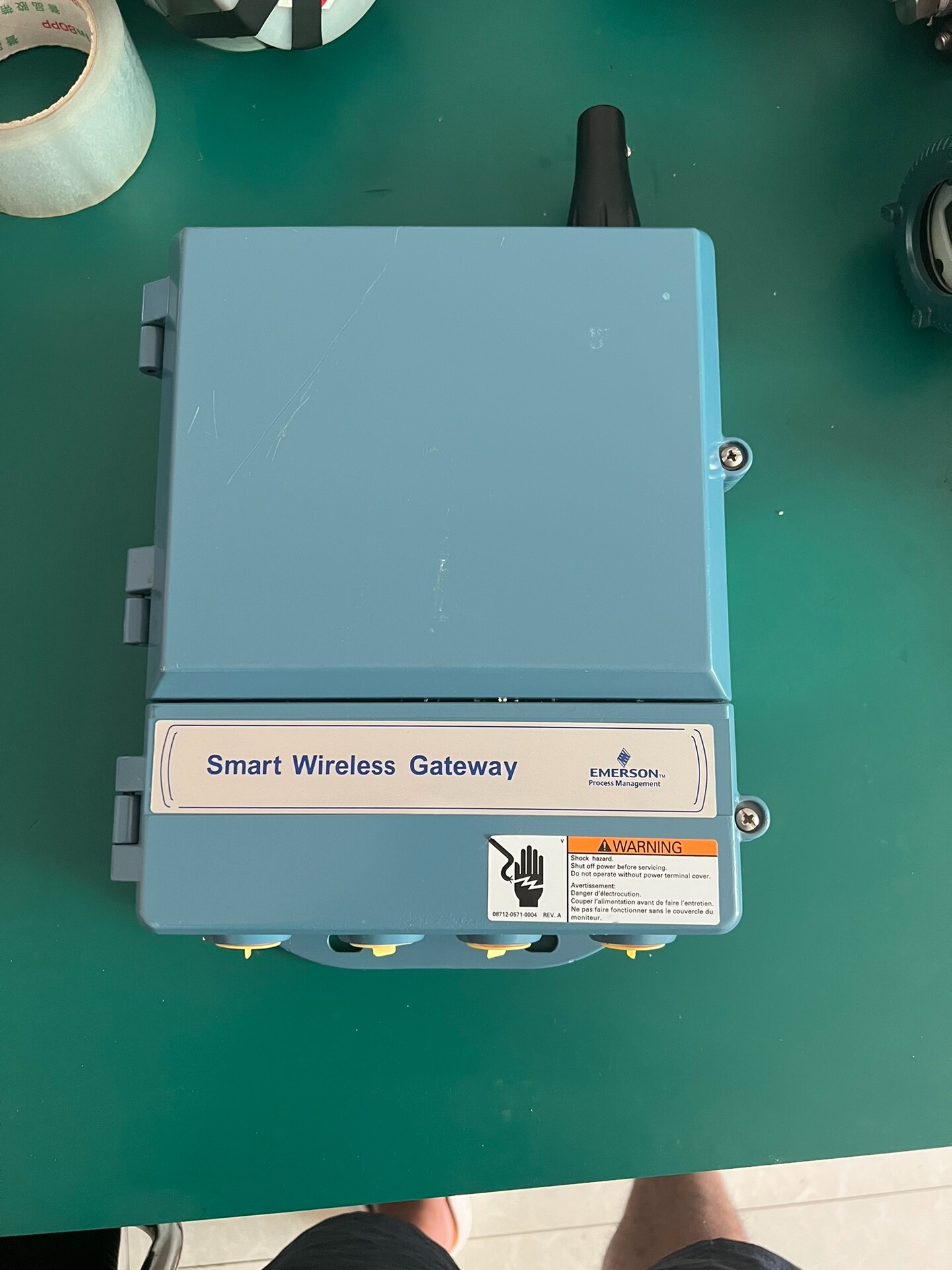 全新艾默生无线网关 型号如图 全新未使用 表面有小划痕