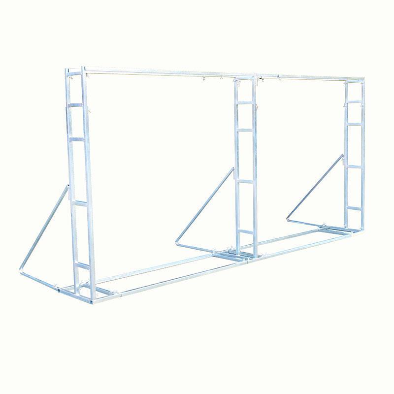 新款20新款婚庆道具伸缩杆背景架舞台户外婚礼布置广告喷绘简易桁