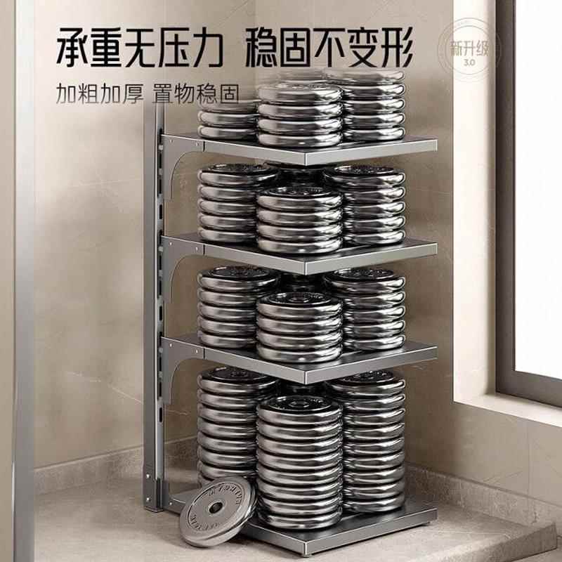多功能下水槽橱柜分层放锅架厨房置物架家用落地多层锅具收纳架子