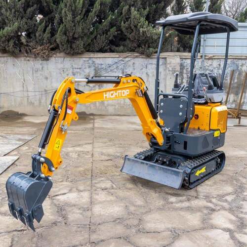 跨境HT12G履 型HT2G型小履带式挖掘 农机用工程双用1钩机 省油高