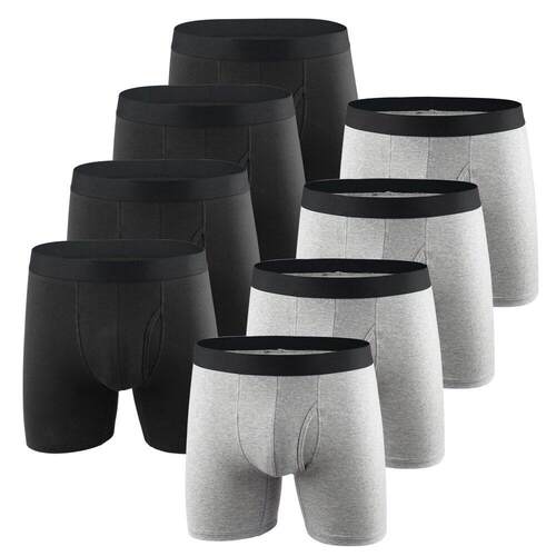 Boys cotton plus size underwear boxer briefs men大码男式内裤