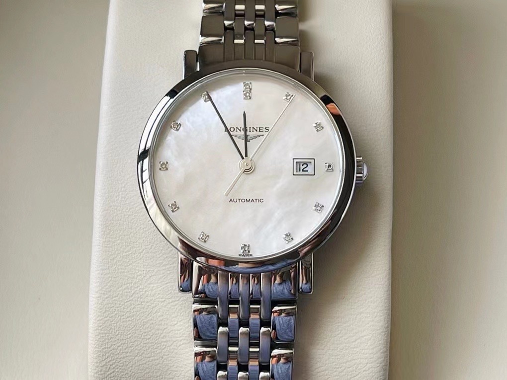 先鉴后发[9.8新]浪琴博雅L4.310.4.87.6贝母盘29mm自动机械女表