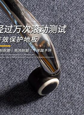 电脑地椅垫椅圆形隔音垫子办公椅摇椅子F96857T7书桌书可擦防滑地