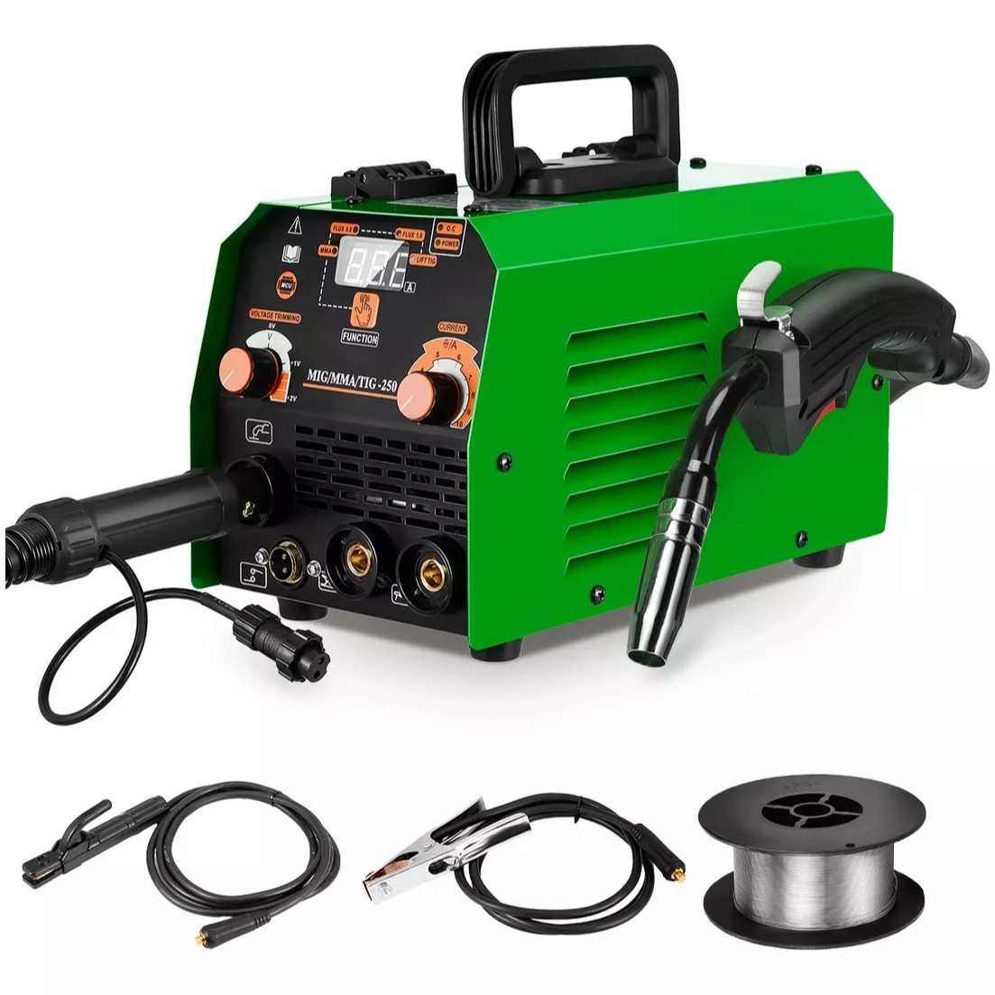 美规欧规无气二保焊手工焊氩弧焊三合一IGBT直流电焊机家用