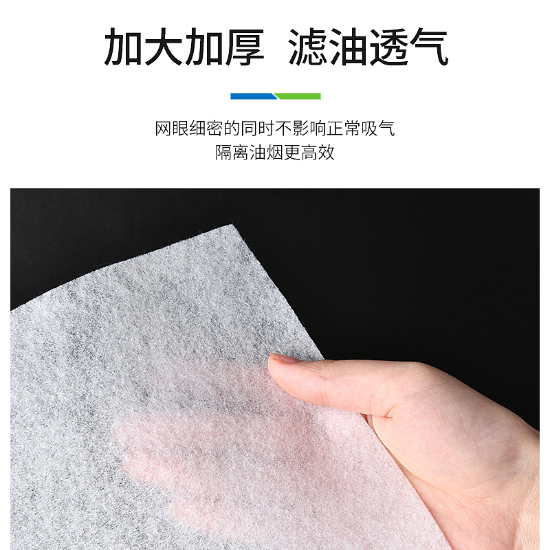 油烟机一次性免清洗吸油棉厨房家用防油贴纸自粘耐高温油槽污过滤