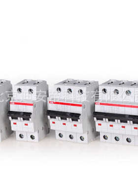 S202-C40 ABB小微断C特性S200系列微型断路器 2P 40A 10113645
