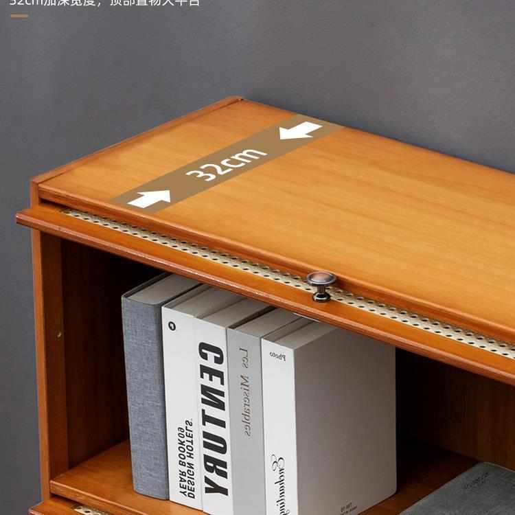 书架置物架落地书柜子桌面上卧室儿童收纳展示架简易小型客厅新款