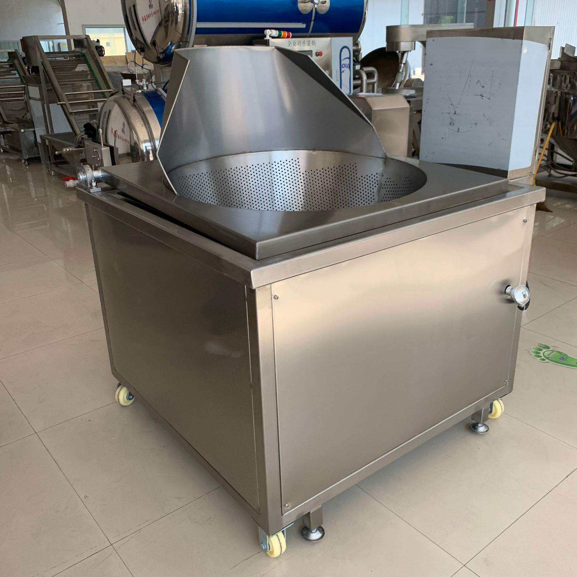 全自动薯条油炸机 不锈钢鸡排红薯条真空油炸锅 脆枣真空油炸机
