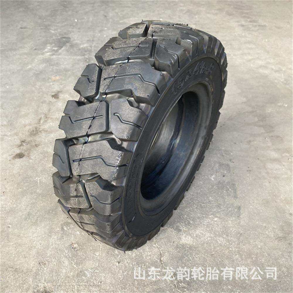 林德叉车轮胎清洁实心轮胎前轮 18x7-8后轮 15x4 1/2-8 工程轮胎