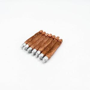新款直销95平方祼铜绞线 电焊机铜绞线软连接 铜电刷线易散热裸铜