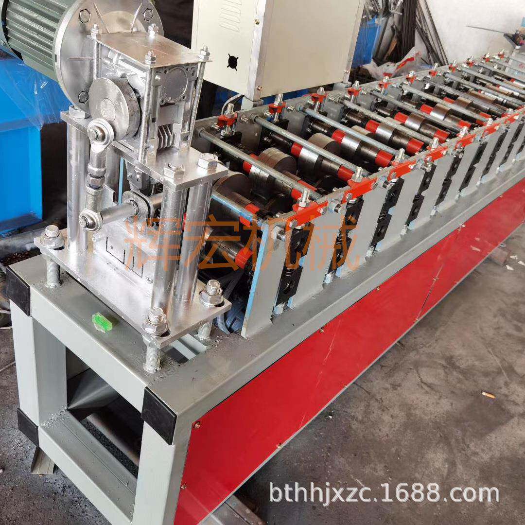 多型号U型槽加筋设备价格角铁一次成型机器生产厂家