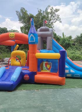 充气小城堡家用园淘堡室内滑梯童乐蹦跳床气玩具游乐场摆摊爬9703