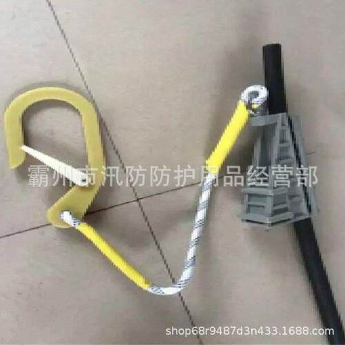 电力防潮尼龙编织绳 蚕丝旁路电缆防坠绳 ZF010917电工作业千斤绳
