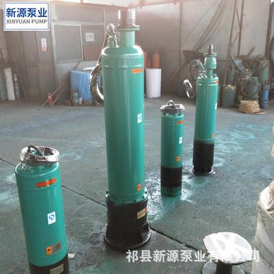 新源泵业KKJ污潜水电泵W-QN100-排8054边立式多级叶轮