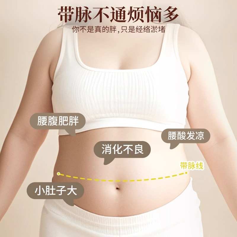 经络刷按摩肚子神器揉腹仪腹部按摩刷全身通用筋络刷带脉疏通工具