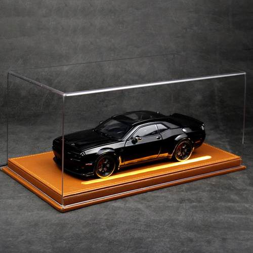 正品型Motorax124道奇地狱猫挑战 者SRT 美:系彷真合金汽m车模男