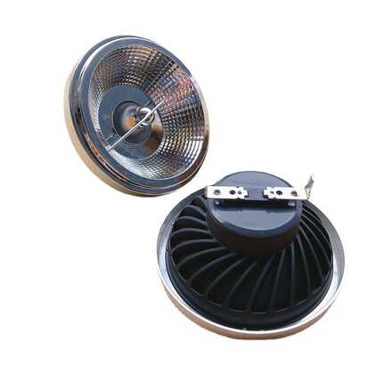 可调光110V 220VLED豆胆灯15W G53 GU10 AR111格栅灯显指90高光效