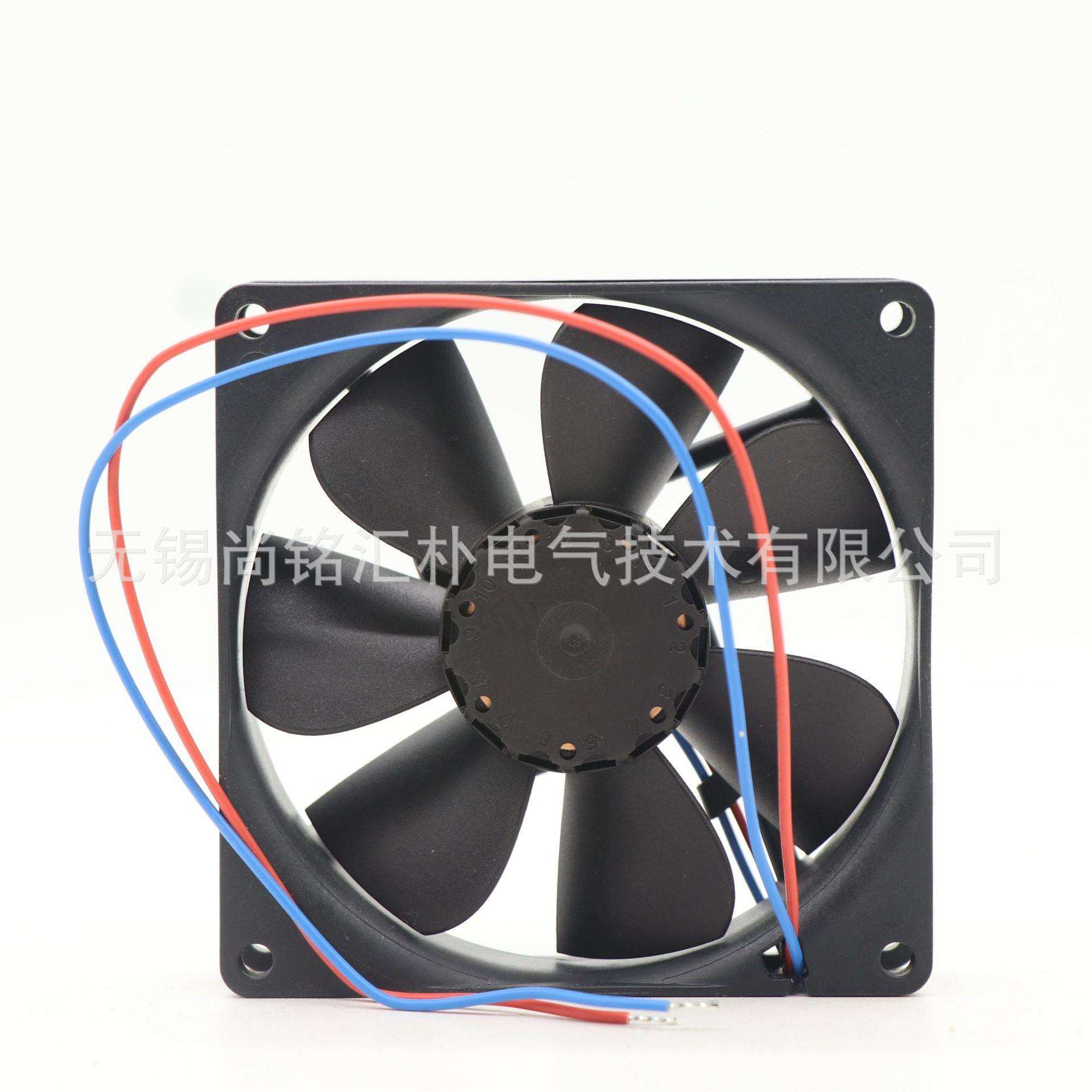 德国ebmpapst轴流风机3414N 9225 24V 2.3W通信通讯设备散热风扇