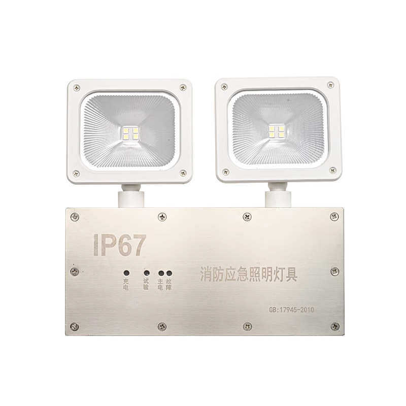 防水不锈钢防水消防应急灯LED安全出口标志照明灯室外疏散指示牌