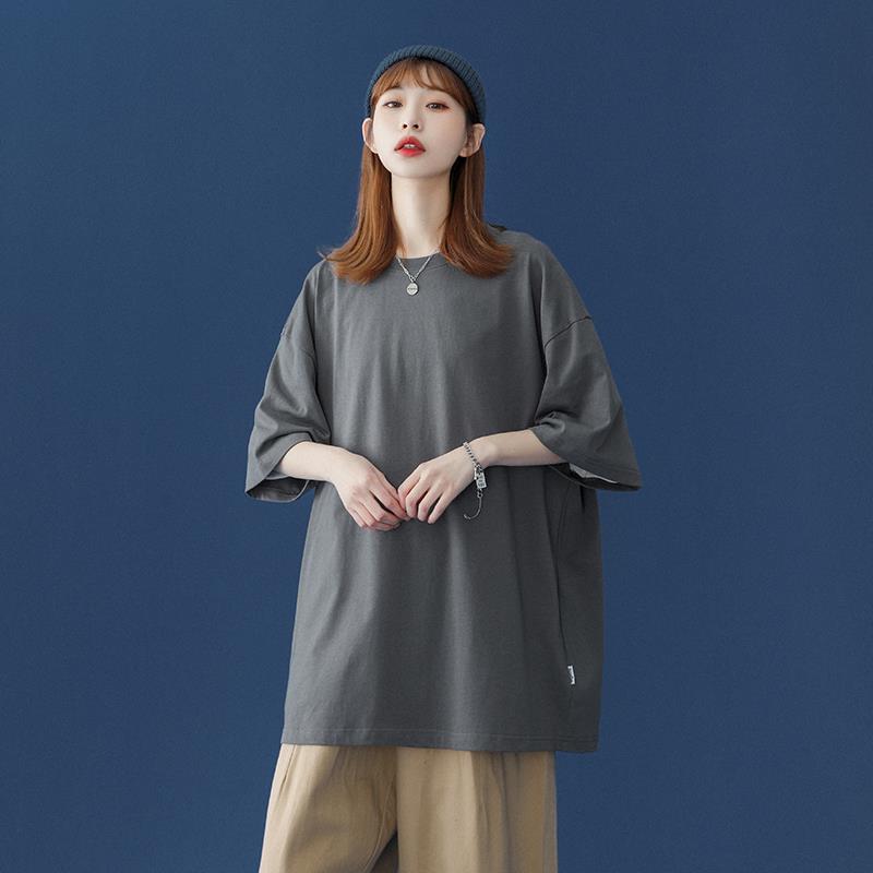 高档定制做t恤工班作服装舞哈广告文化diy印嘻字图街logo纯棉短袖