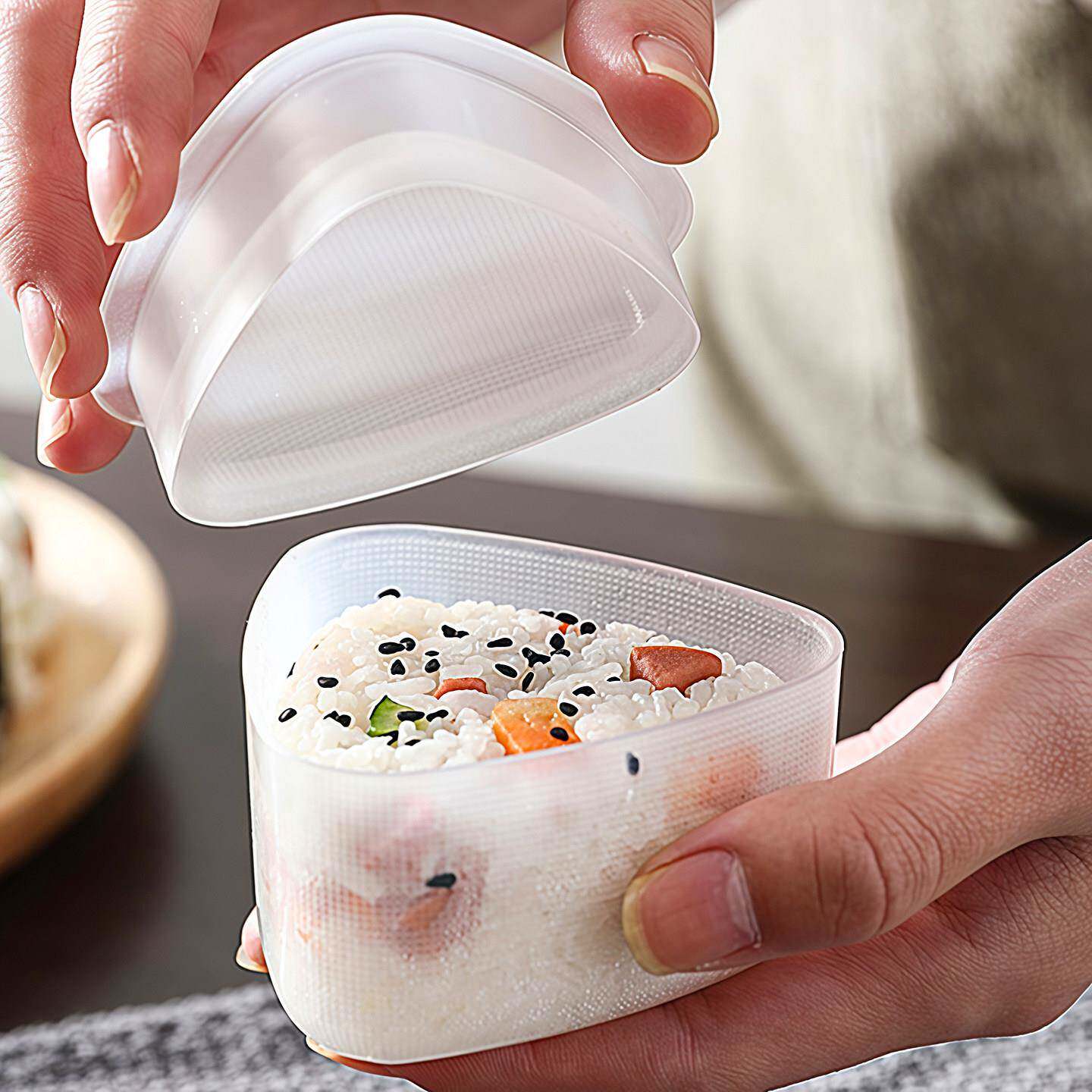 日本三角饭团模具日式寿司套装宝宝儿童磨具食品级diy米神器