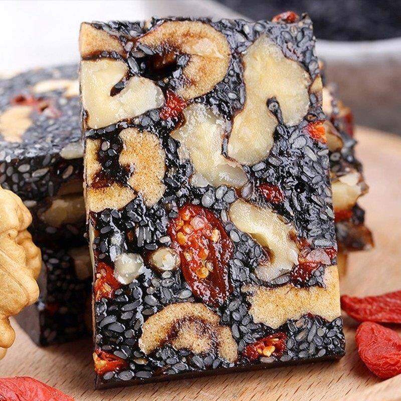 山东正宗东正品阿胶即食eQPEj阿ioa手工阿胶固元膏糕500g核桃阿胶