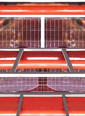 定制清粪带白色橙色粪便输送带鸡鸭鹅粪传送带养殖场传粪带