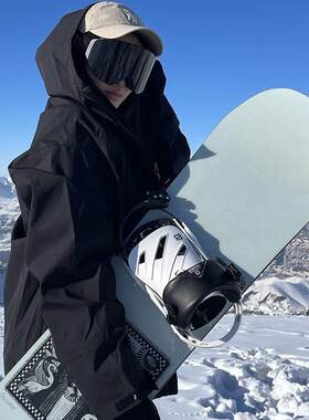 现货滑雪场供货 滑雪服套装防风保暖女款宽松男分体加大加肥大码
