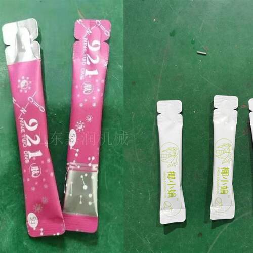异形圆角口包装机 奶嘴口条形包装机 全自动粉剂灌装机