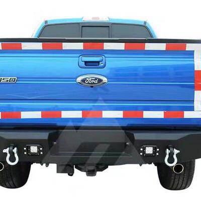 适用09-14年福特Raptor猛禽F150后保险杠哈雷戴维森后竞技杠防撞