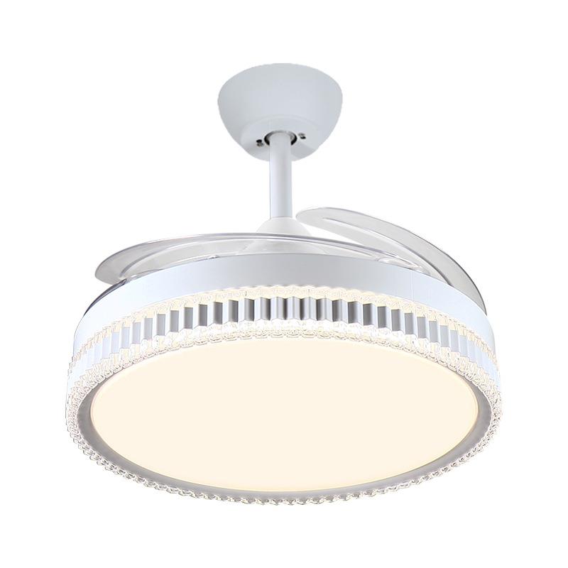 新款餐风扇体灯吊扇灯客厅卧室厅隐形带电风吊扇灯一现4210代家用