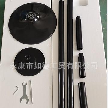 黑色钢管舞钢管家用便携式舞蹈室专业旋转固定跳舞杆Dancepole