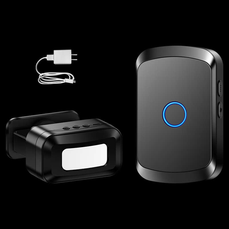 门口欢迎光临感应器店铺进门语音提示迎宾报警器超市分体门铃商用